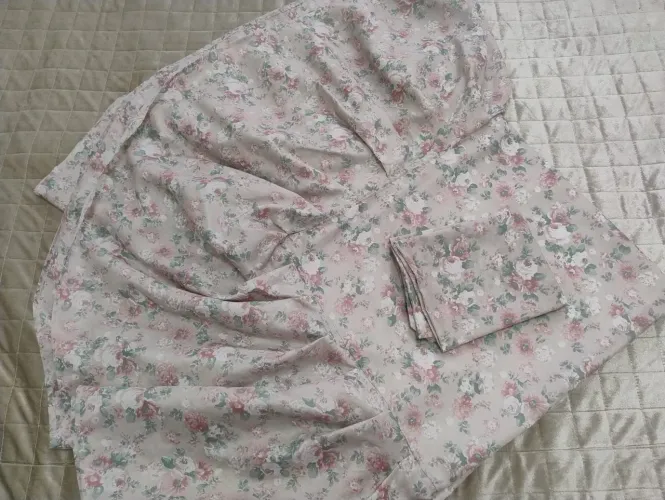 Colcha de Solteiro com Babado com forro e capa pra travesseiro 