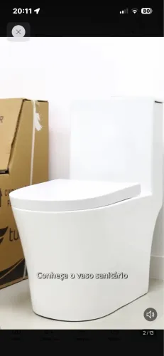 Vaso Sanitário Monobloco Tubrax Acies VAB0003 - Branco | Novo