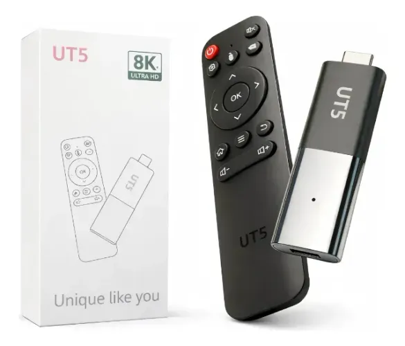 Tv Stick UT5 8K Android 10 Wifi 5G Bluetooth