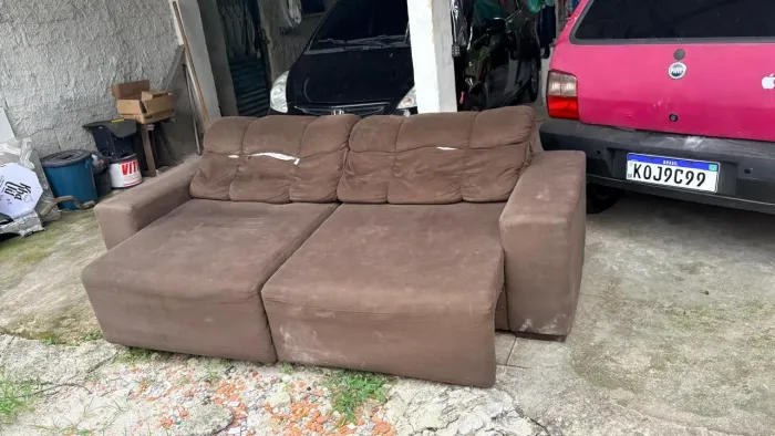 Doação Sofá Retrátil Reclinável 4 Lugares