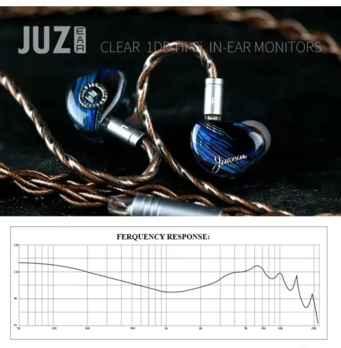 Fone intra auricular dinâmico hifi 