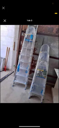 Escada alumínio nova