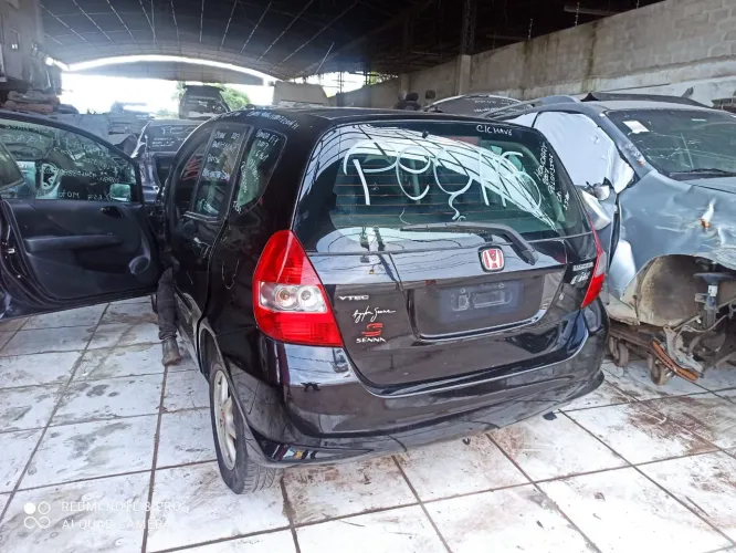 PEÇAS SUCATA HONDA FIT 1.5 AUTOMÁTICO 2007 - COM NOTA FISCAL 