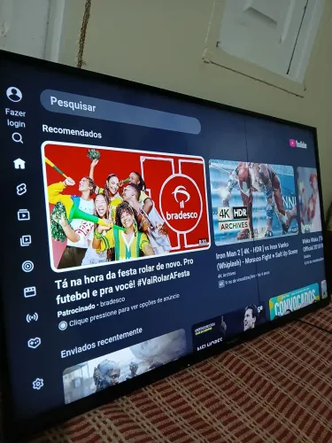 Tv smart Panasonic 40" pega Bluetooth 