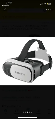Óculos VR 360 de realidade virtual 