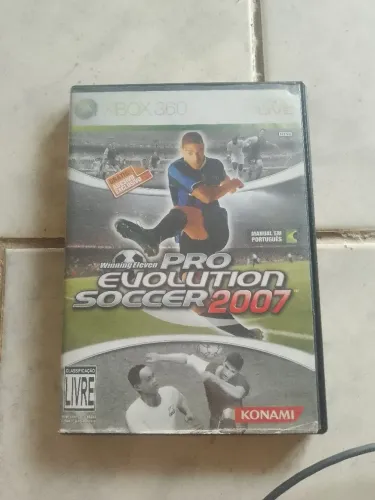 PES 2007 original xbox 360 com manual