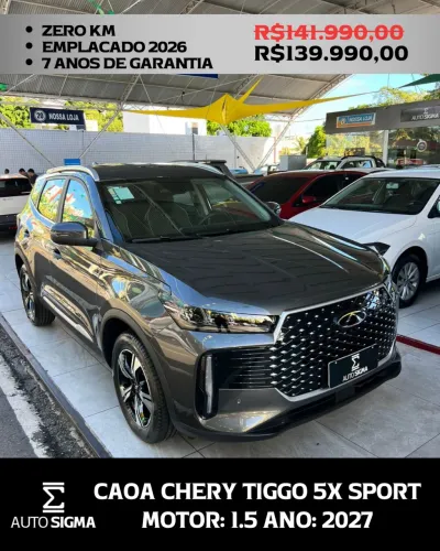 Chery Tiggo 5X Sport 1.5 Turbo Flex Aut. 2027