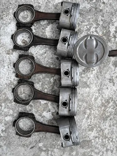 Pistões e Bielas Originais GM Vortec V6 4.3 S10 Blazer<br>