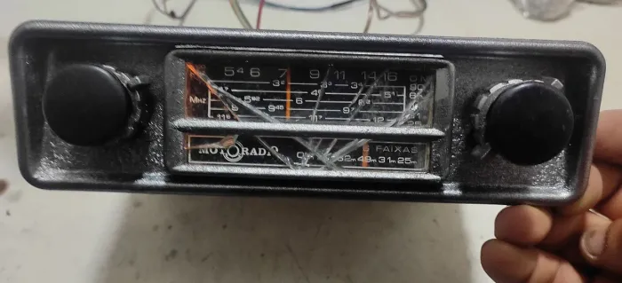 Rádio moto rádio antigo anos 70