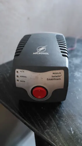 Vendo Módulo Isolador Estabilizado da Microsol em perfeito estado de funcionamento.