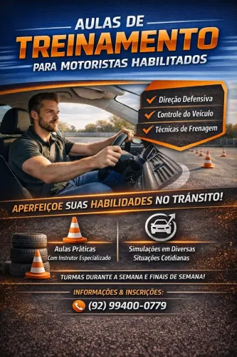 AULA PARTICULAR DE DIREÇÃO (100% SEGURO)