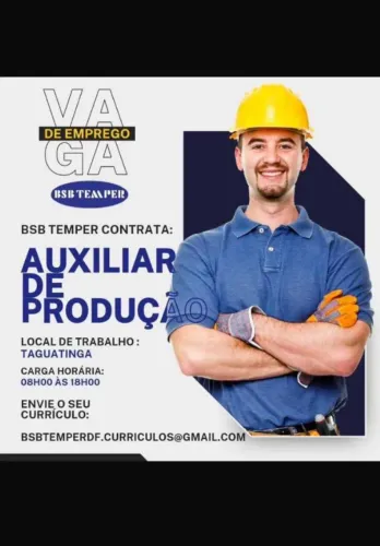 AUXILIAR DE PRODUÇÃO