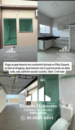 Aluga-se apartamento com 2 quartos ao lado do Shopping 