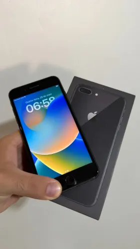 IPhone 8 Plus 64GB Preto - IMPECÁVEL - Fortaleza-Ce