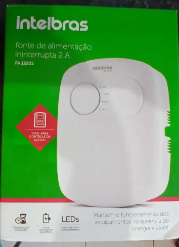 Fonte carregador intelbras