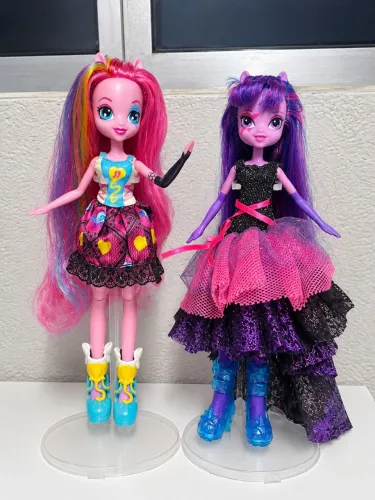 Bonecas My Little Pony Equestria Girls - Pinkie Pie e Twilight Sparkle