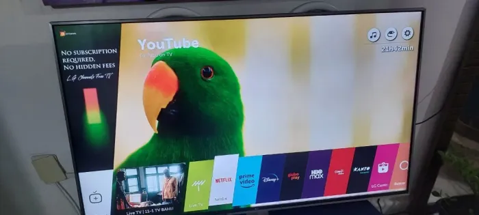 Tv Smart Lg 55 4k Comando de Voz Inteligencia Artificial Bordas infinita
