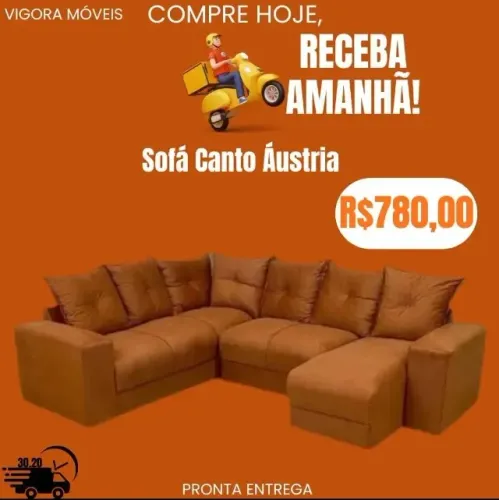 Sofá de canto Austria (Pague na entrega)