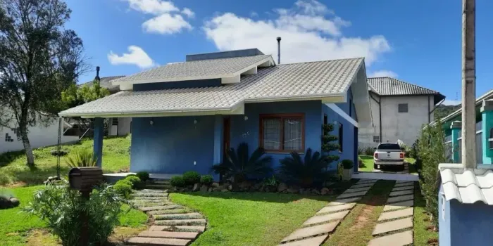 Casa para venda tem 91 metros quadrados com 2 quartos em Piá - Nova Petrópolis - RS