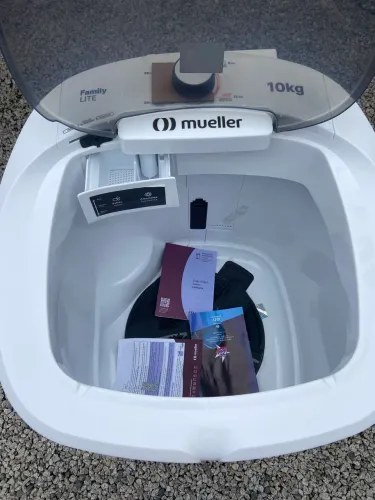 Máquina de lavar roupas Mueller