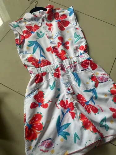 Macacão menina TAM 12 anos