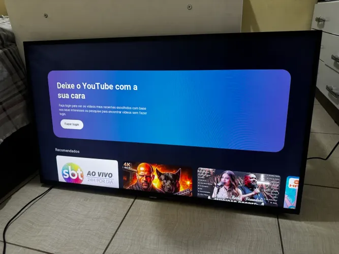 TV smart 43 polegadas tudo OK funcionando perfeitamente