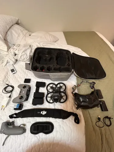 Drone DJI AVATA Combo Full + Case + Acessórios e Baterias Extras