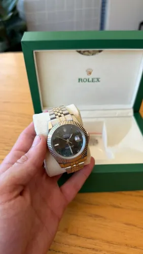 Rolex DateJust 1ª linha completo na caixa