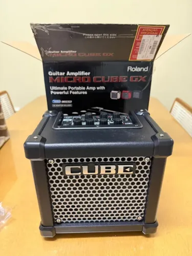 Micro Cubo Amplificador Roland Cube GX ? Novo, Nunca Usado