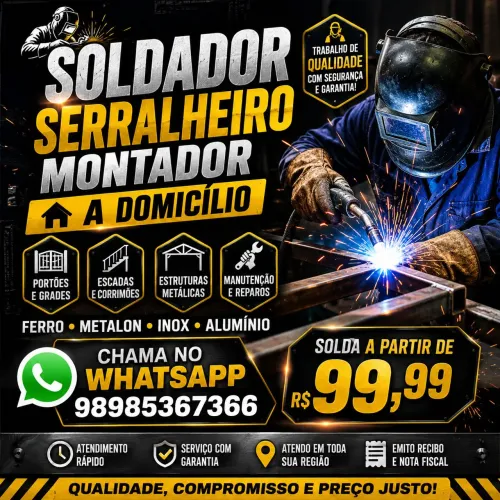 Soldador montador