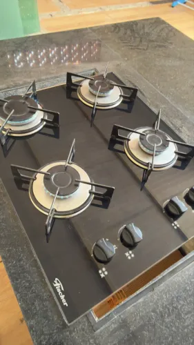 FOGÃO COOKTOP FISCHER 4 bocas