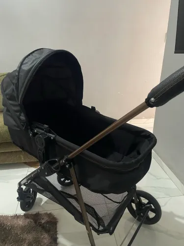 Carrinho bebê conforto Napoli Travel System cobre Galzerano