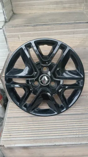 Uma Calotas do Kwid Preto Piano Aro 14 Original