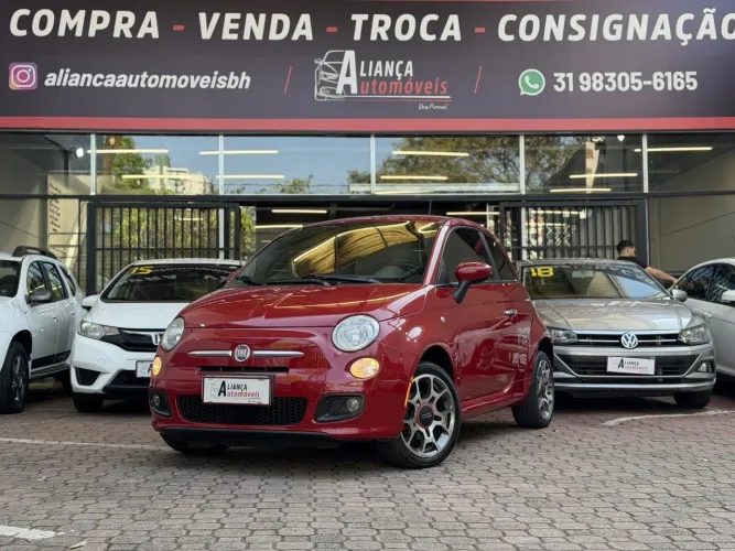 Fiat 500 Sport AIR 1.4 16v/1.4 Flex Mec. 2012