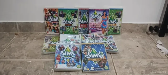 Lote Coleção The Sims 3 Pc Mídia Física Jogos Originais (Usado)