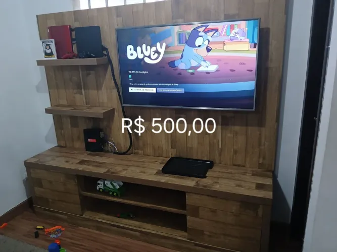 Painel rack semi novo