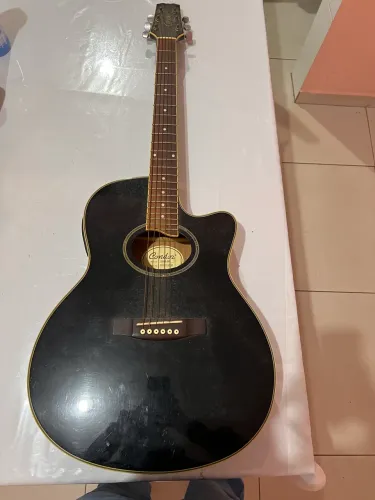 Violão Eletroacústico Condor CS85 BK - Folk Cutaway | Ótimo Custo-Benefício