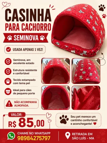 Casinha Pet Seminova