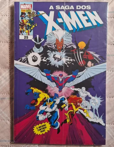 A saga dos X-men 25