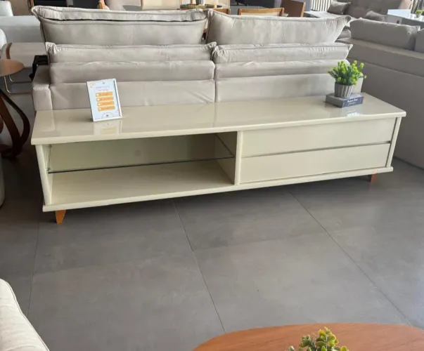 Rack vigo 217cm 100%mdf p/tv de ate75 novo a pronta entrega