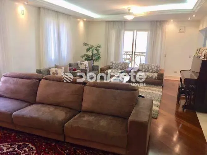 Apartamento Mobiliado para Aluguel no Jardim em Santo André: 4 Suítes, 4 Vagas e Lazer Com