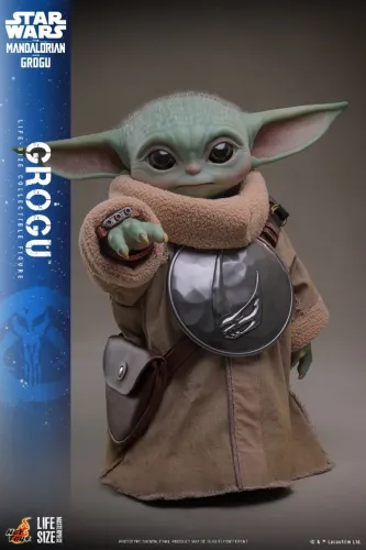Figura Grogu 1/1 Star Wars - The Mandalorian and Grogu (Aberto) Hot Toys