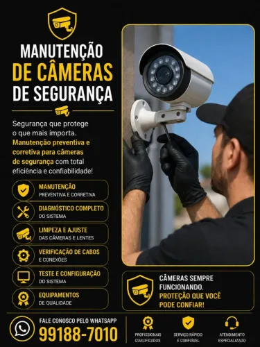 Câmeras Não estão Funcionando? Resolvemos