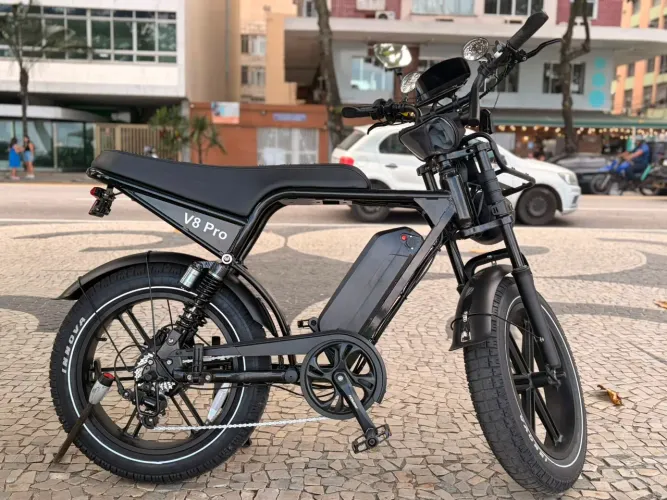 Bike elétrica ouxi v8 pro novinha