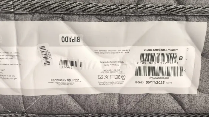 Vendo cama casal box nova
