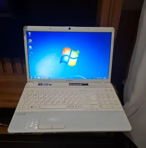 Notebook Sony Vaio Branco - Funcionando Tudo!