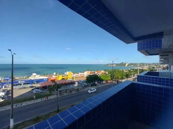 Oportunidade! Apartamento mobilizado vista Mar Ponta Negra