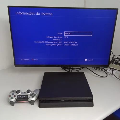 Vendo Console PlayStation 4 Slim 500GB Firmware 13.52 Semi novo