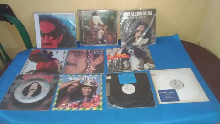 Moraes Moreira LP Disco de vinil, vários, por unidade.