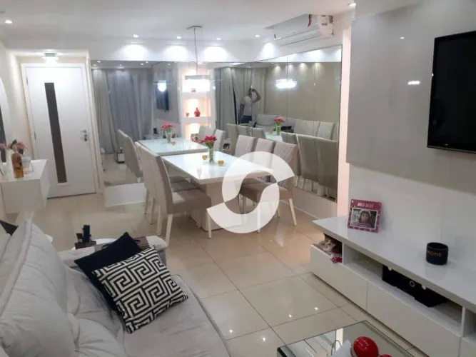 Apartamento com 2 dormitórios à venda, 90 m² por R$ 970.000,00 - Icaraí - Niterói/RJ